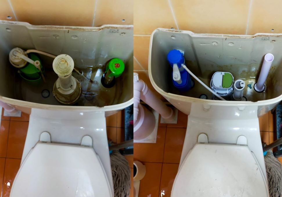 Plumbing work completed in Damansara Heights